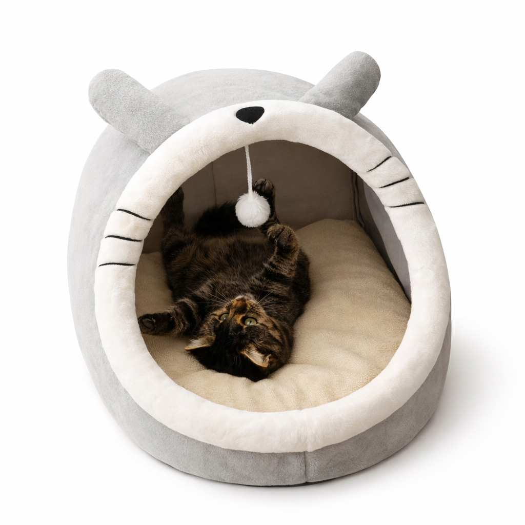 Lit douillet pour chat